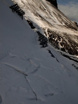 avalanche í Ólafsvík