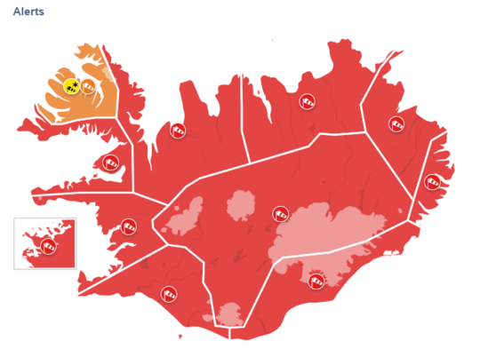 News Icelandic Meteorological Office