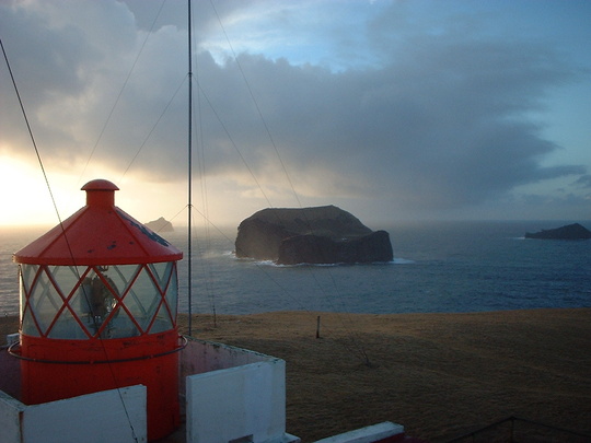 lighthouse and islands