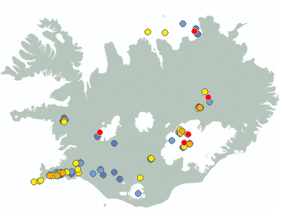 Earthquake map