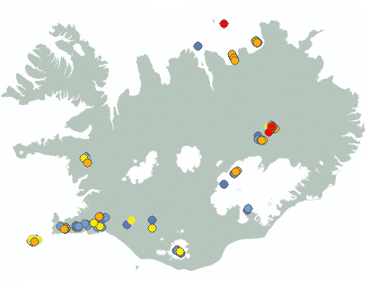 Earthquake map