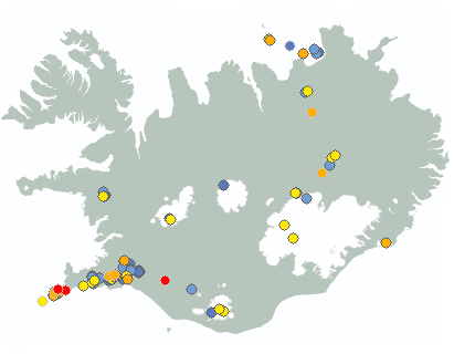 Earthquake map