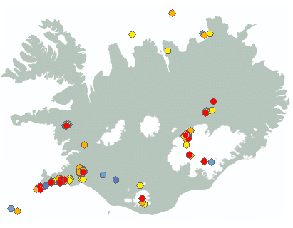 Earthquake map