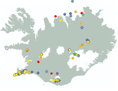 Earthquake map