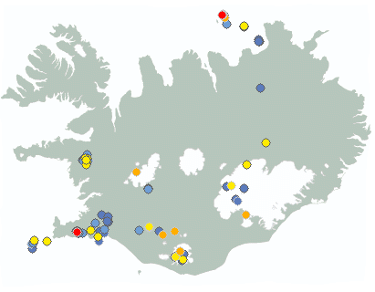 Earthquake map
