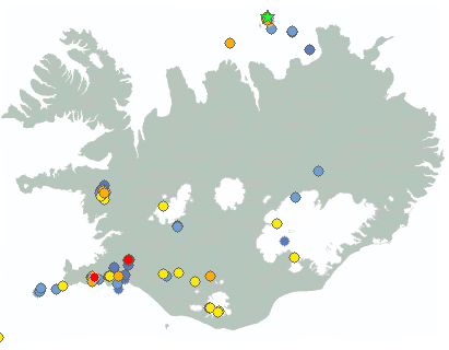 Earthquake map