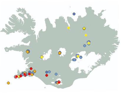 Earthquake map