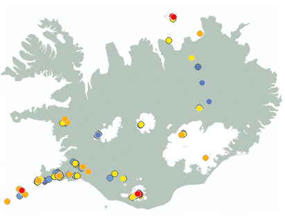 Earthquake map