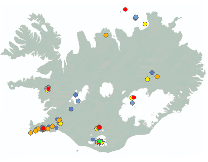 Earthquake map