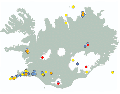 Earthquake map