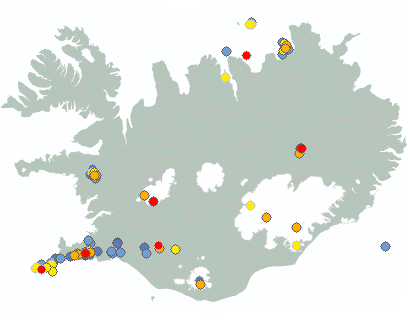 Earthquake map