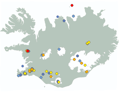 Earthquake map
