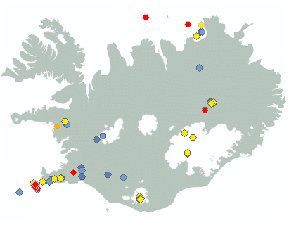 Earthquake map