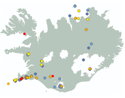 Earthquake map