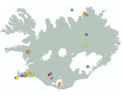 Earthquake map