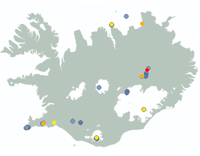 Earthquake map