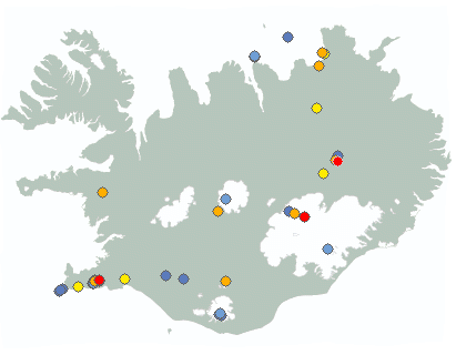Earthquake map