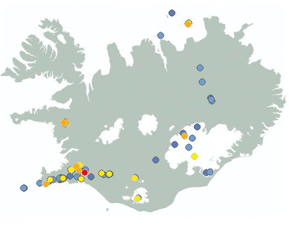 Earthquake map