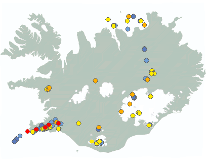 Earthquake map