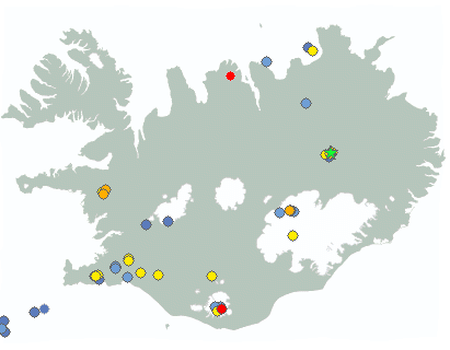 Earthquake map