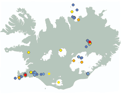 Earthquake map
