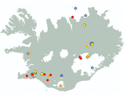 Earthquake map