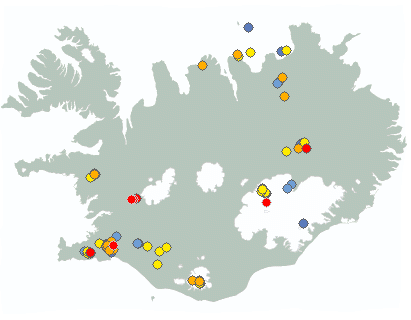 Earthquake map