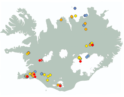 Earthquake map