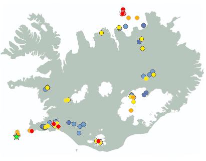 Earthquake map