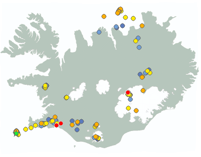 Earthquake map