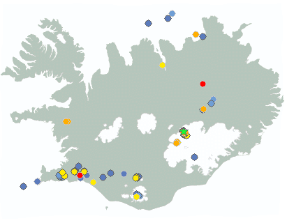 Earthquake map