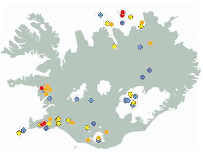 Earthquake map