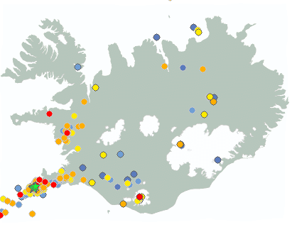 Earthquake map
