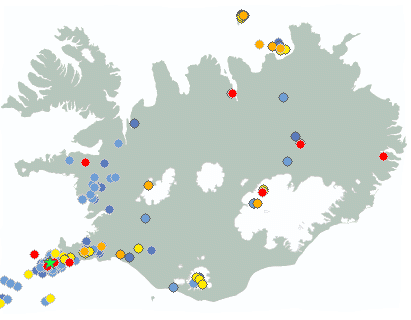 Earthquake map