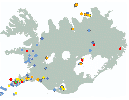 Earthquake map