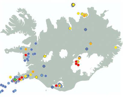 Earthquake map