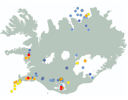 Earthquake map