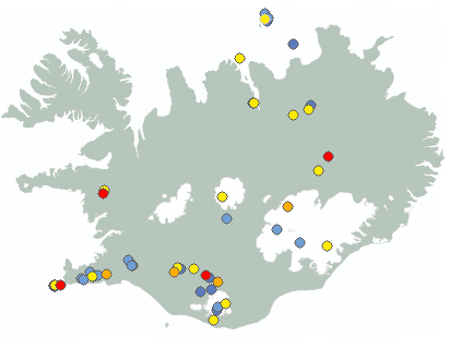 Earthquake map