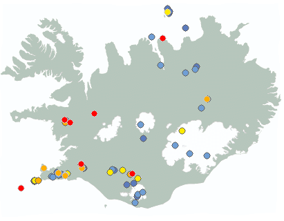 Earthquake map