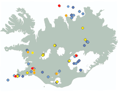 Earthquake map