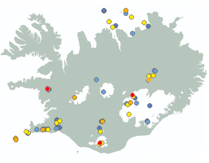 Earthquake map