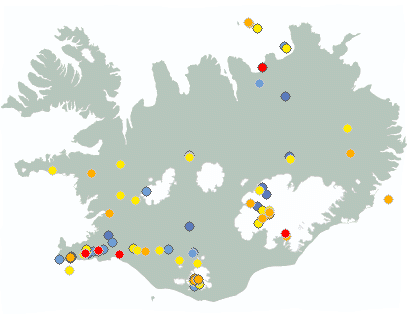 Earthquake map