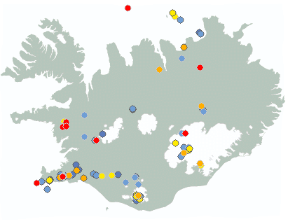 Earthquake map