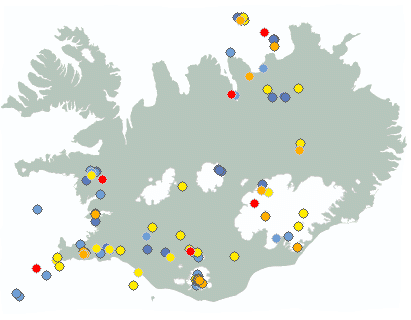 Earthquake map