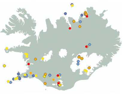 Earthquake map