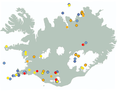 Earthquake map