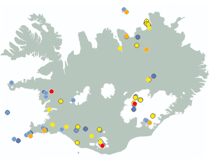 Earthquake map