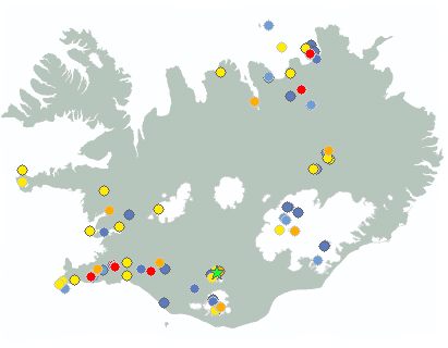 Earthquake map