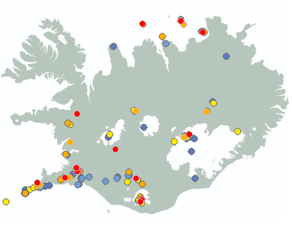 Earthquake map