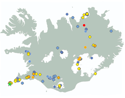Earthquake map